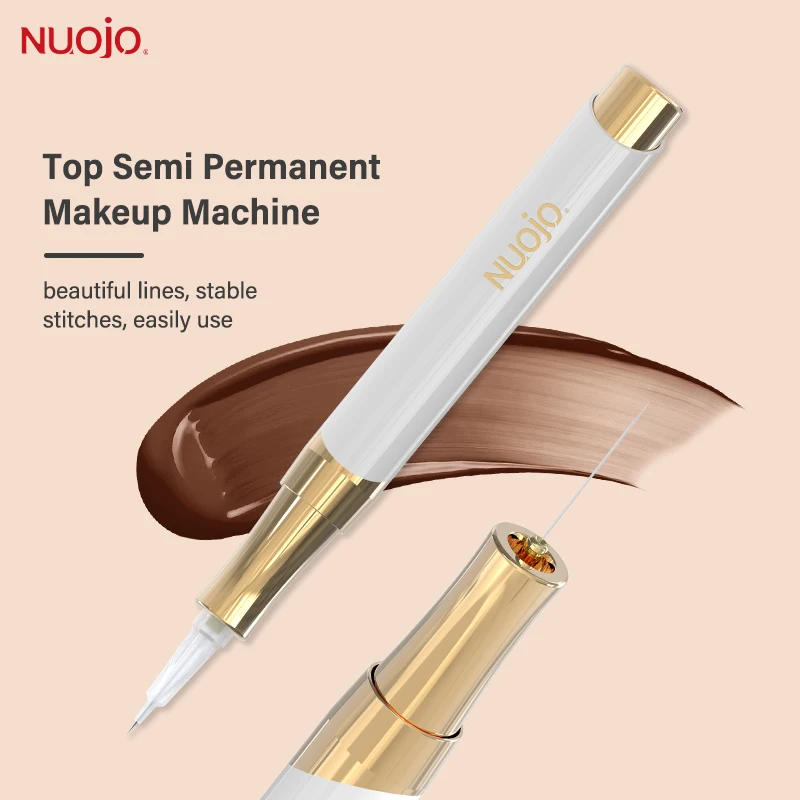 NUOJO P1 Series 15000PRM PMU Tattoo Machine Permanent Makeup Machine For Eyebrows Eyeliner Lip Semi Throwing Machine Tattoo Pen