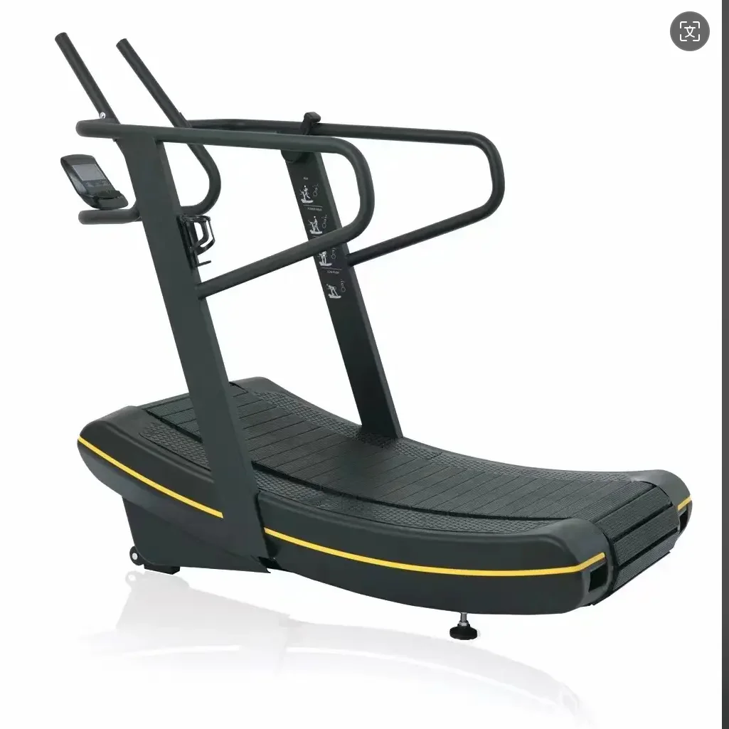 SRJOIN-Powerful Commercial Powerless treadmill, Silent, Private Education Studio, Household Curved Arc, Gym