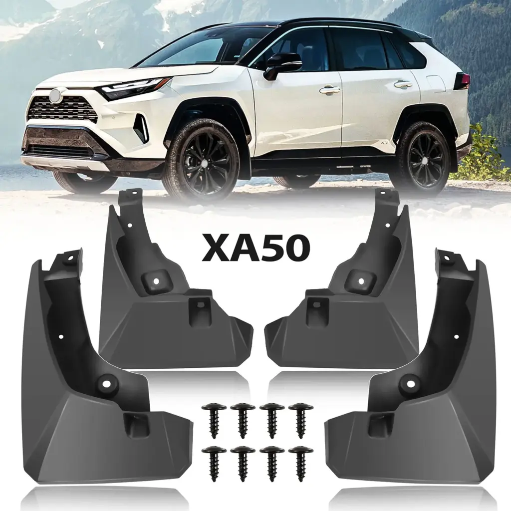 Car Mud Flaps For Toyota RAV4 XA50 2019 2020 2021 2022 2023 2024 2025 Molding MudFlap Splash Guards Mudguards Dirty Fender Cover