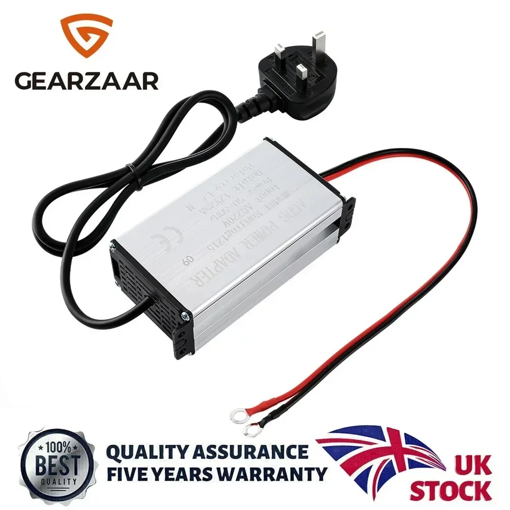 AC 220V to DC 12V 25A Diesel Air Heater Power Adapter Converter Supply For 5/8KW