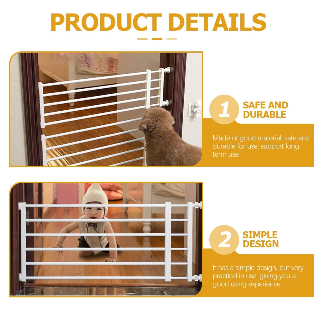 Baby Gate Pet Safety Gate Portable Easy Install Removable for Doorways Stairs Kids Safety Indoor Outdoor Dog Fence