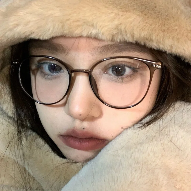 New unisex round polygon glasses for men women metal frame glasses plain glasses Nearsighted Eyewear Glasses -1.0 -2.5 -2.0 -1.5