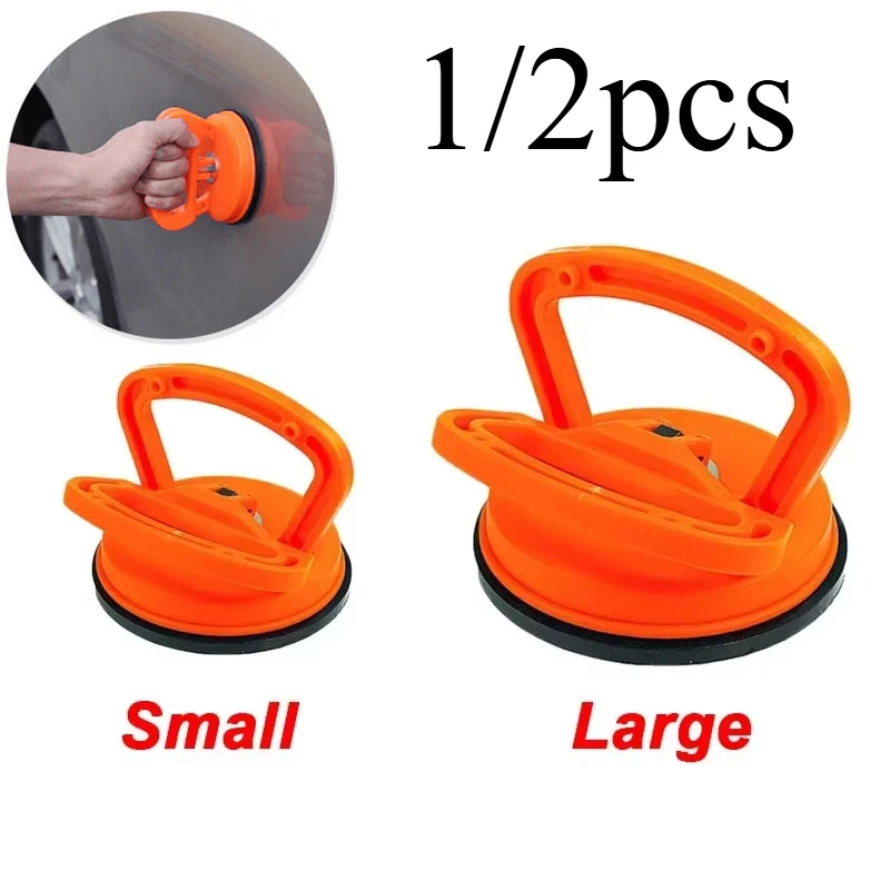 For Car Dent Glass Suction Removal Tool Car Repair Tool Body Repair Puller Black/Orange Suction Cup Remove Dents Puller