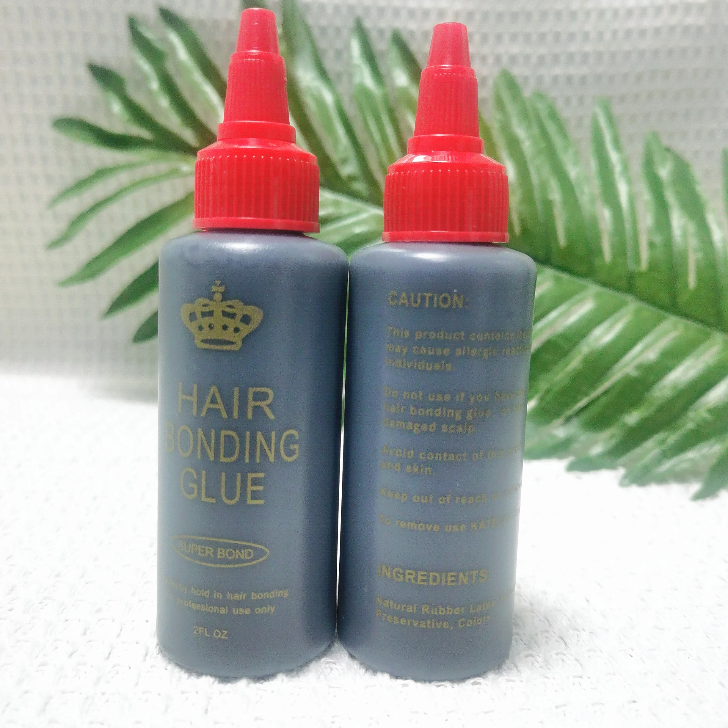1 Oz/2 Oz/4 Oz 30ml/60 ml/118ml Black Hair Weft Bonding Glue Hair Weave bond