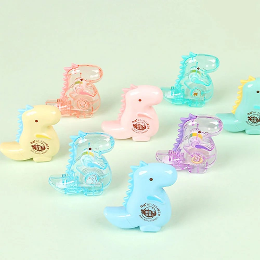 1 Pcs Lytwtw's Kawaii Mini Cartoon Dinosaur Correction Tape Altered Tools School Office Corrector Stationery Sweet Supplies