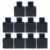 10Pcs Black