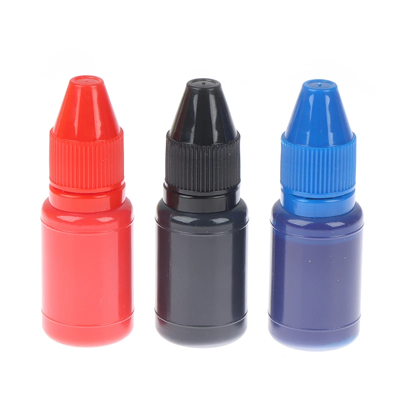 10ml Inkpad Flash Refill Ink Photosensitive Fast Drying Stamping Stamp Oil