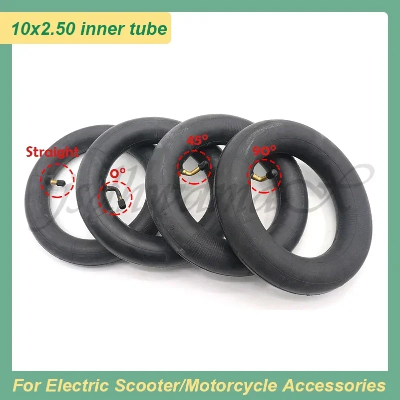 10x2/2.125 10x2.50 Inner Tube for 10x2 255x80 10x3.0 80/65-6 Tire 10 Inch Electric Scooter Balance Bike Tyre