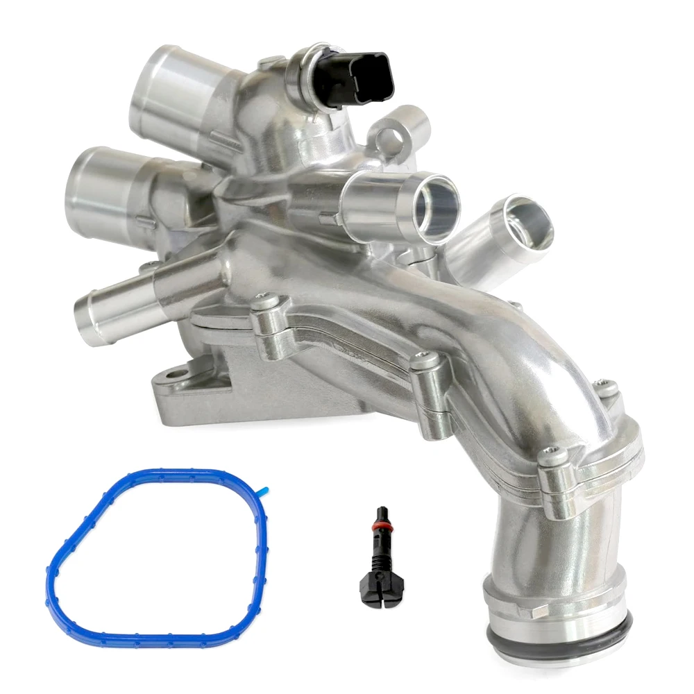 11537534521 Car Engine Upgrade Aluminum Thermostat Housing Assembly For 2007-2013 Mini Cooper Countryman Paceman 1.6L Auto Parts