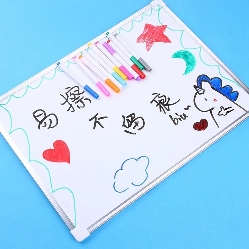 12 Pcs Water-soluble Liquid Chalk Non-dust Chalk Erasable Chalk Drawing Pen for Black Board Whiteboard Glass Tiles