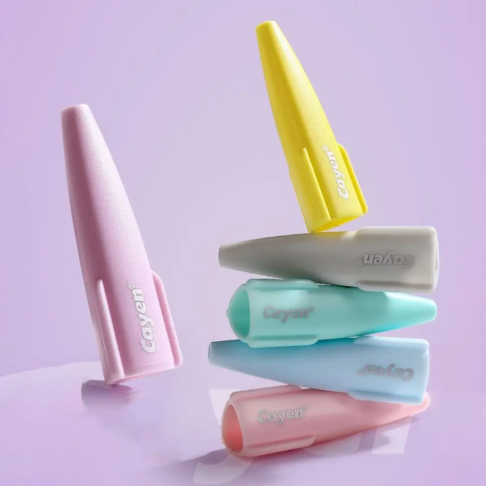 12Pcs Universal Pencil Cap Anti-swallow Anti-drop Pencil Extender Eco-Friendly Durable Pencil Protective Case School Office