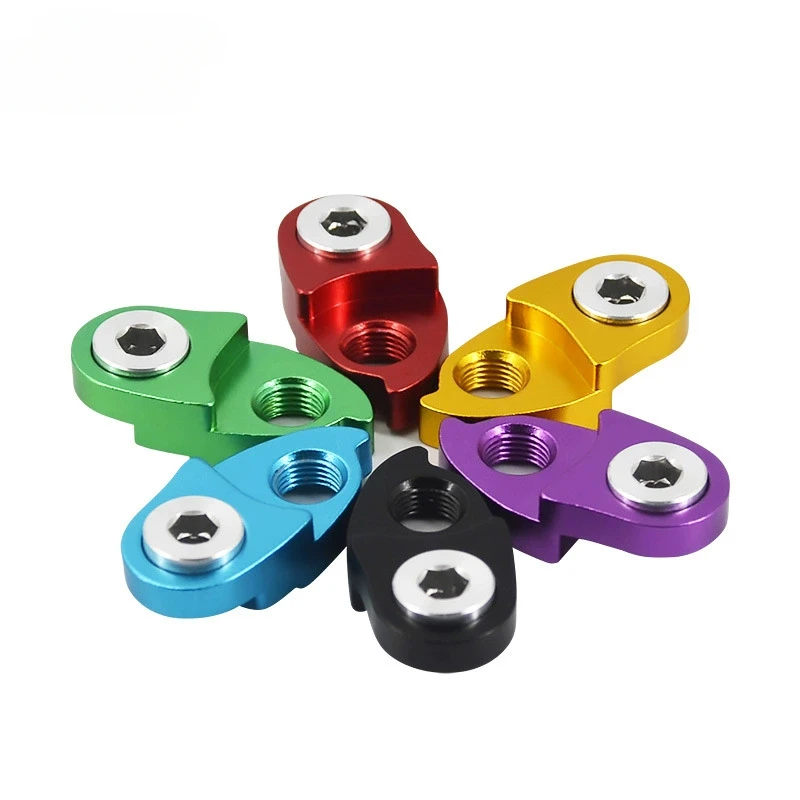 1PC Bicycle Rear Derailleur Hanger Extension Extender Aluminum Road Bike MTB Cycling Frame Gear Tail Hook Extender Bicycle Parts