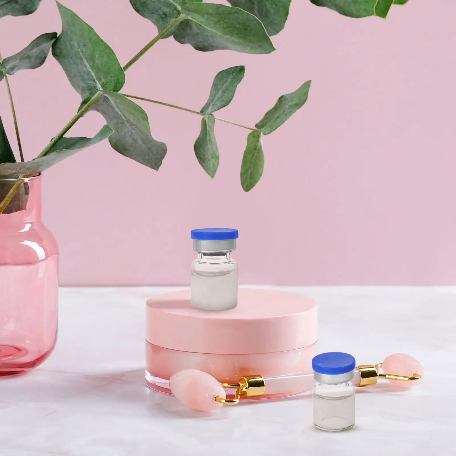 20 Pcs Glass Bottle Containers For Liquids Laboratory Vials Storage Bottles Powder Test Tubes