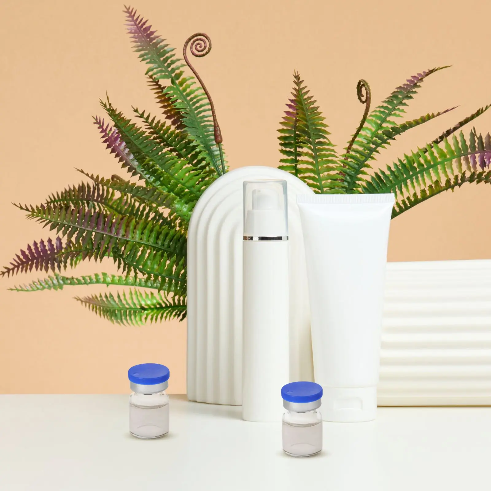 20 Pcs Glass Bottle Containers For Liquids Laboratory Vials Storage Bottles Powder Test Tubes