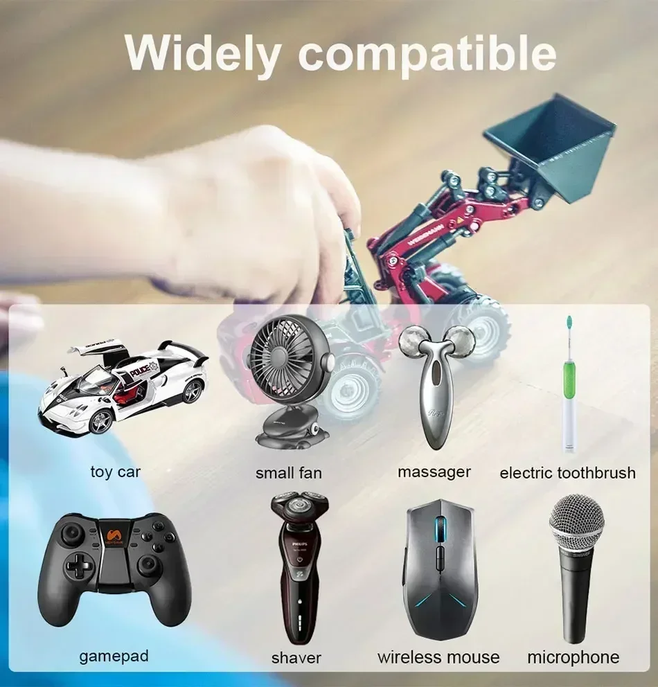 2023New USB AAA Rechargeable Batteries 1.5V 3000 mAh li-ion battery for remote control mouseElectric toy battery + Type-C Cable