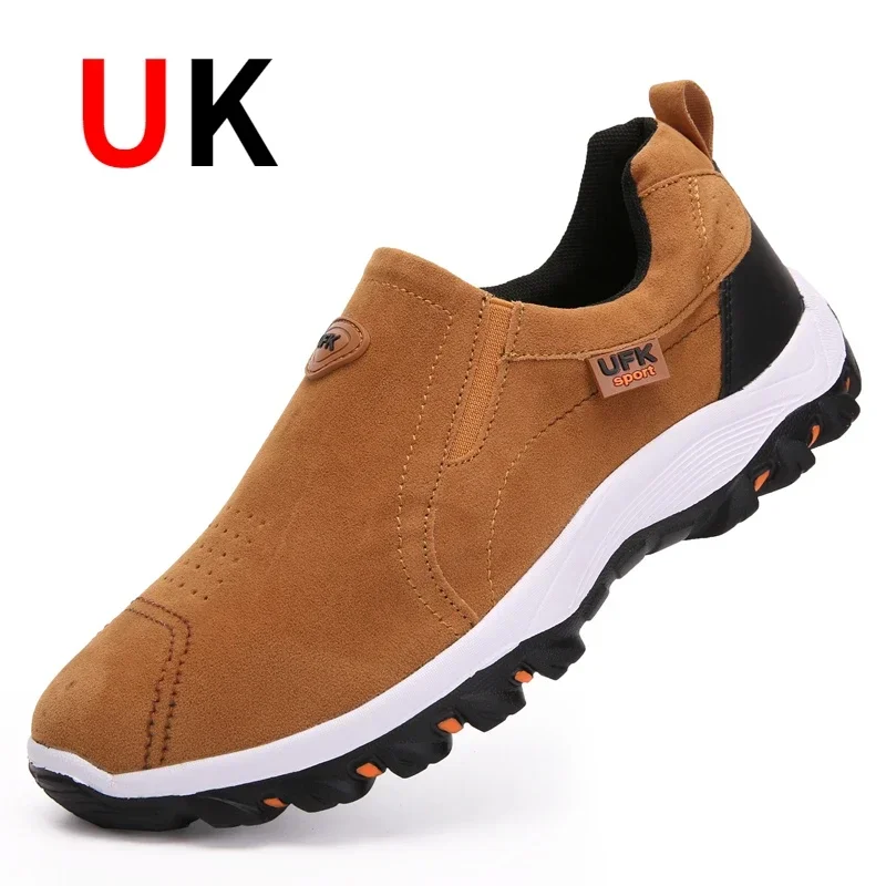 2024 New Casual Men's Sports Shoes Outdoor Walking Loafers Comfortable Shoes Fashionable and Lightweight Plus Size 38-50