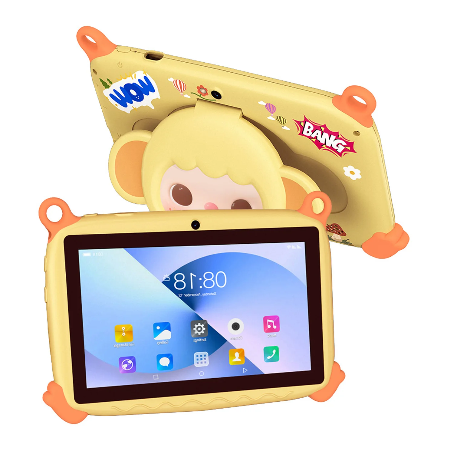 2026 Global Version 7 Inch 5G WiFi Kids' tablet Quad Core 4GB RAM 64GB ROM Dual Cameras Children's Gifts Tablets Android 13.0
