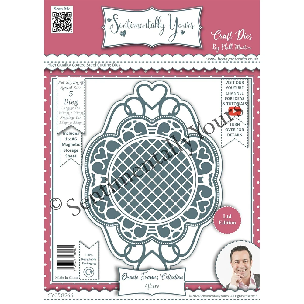 2026 New Rectangles A4 Lattice Diamond Borders A5 Arches A6 Die Essential Sentimentally Yours Stamps Dies DIY Scrapbooking Card