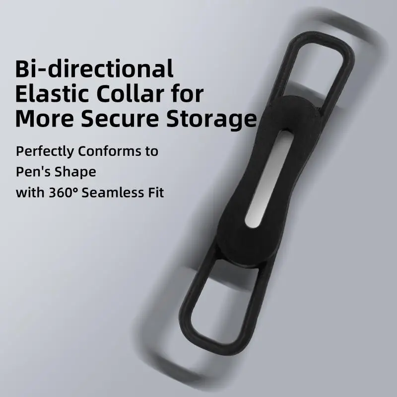 2/3/6Pcs Magnetic Multifunction Silicone Adjustable Pen Stand For Office Accessories Organizer Tablet Fixed Touch Pen Clips