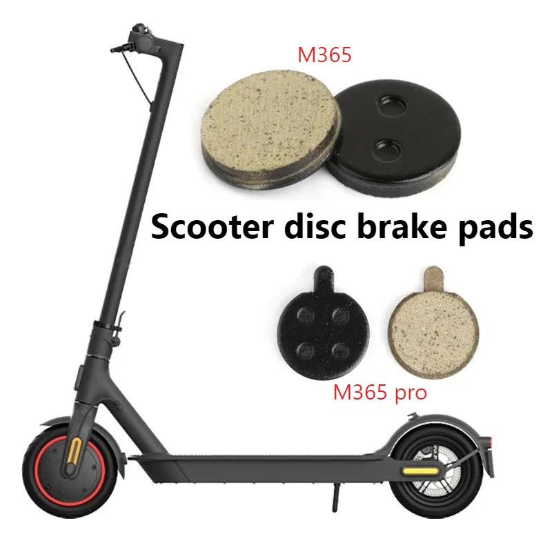 2PCS Brake Pads Suitable for M365/PRO Electric Scooter Brake Pads, Special Brake Pads for Hoverboard Rear Wheel Disc Brakes