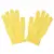 Yellow gloves