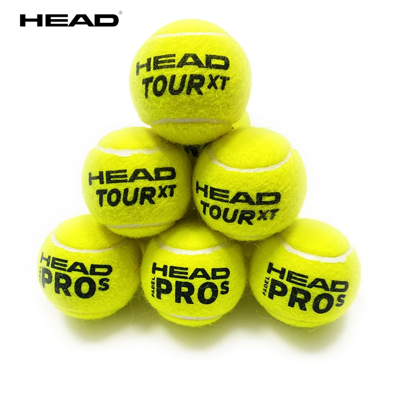 3/12 Pcs Head Original Professional Tennis Ball High Quality Wool Tennis Coach Sports Ball Single Practice Training Ball