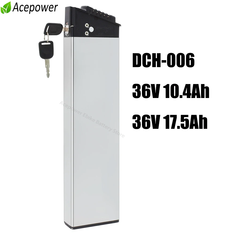 36V Ebike Battery For ADO A20 A20F MATE City BIKE Fiido M1 Folding Electric Bike 36V 10.4Ah 12.5Ah 17.5Ah Replacement Battery