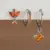 Silver-Orange-3pcs