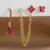 Gold Red-3PCS