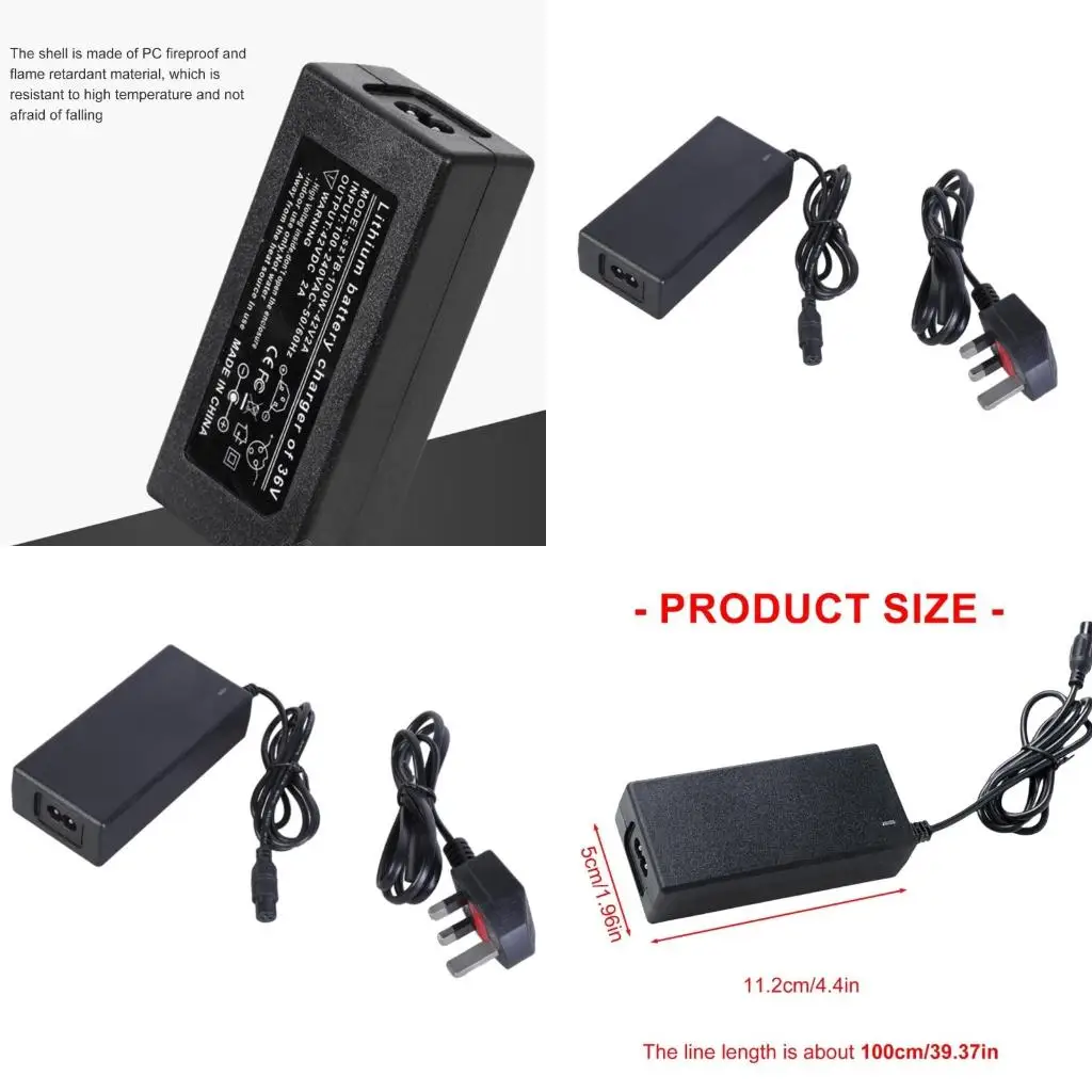 42V 2A Electric Scooter Hoverboard for Scooter Mobility Scooter Electric Bike