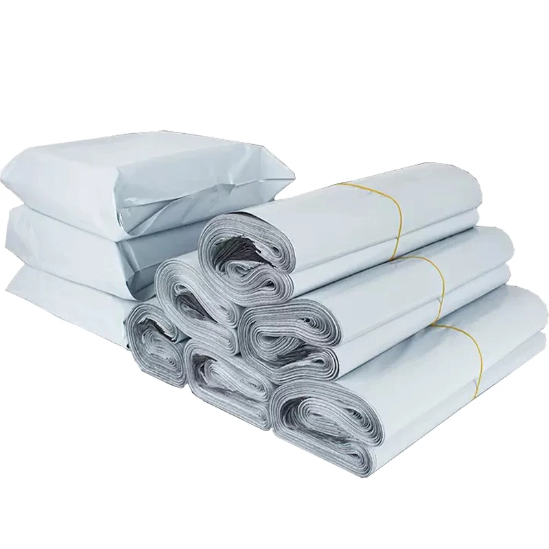 50pcs/Package White Express Bag Courier Envelope Storage Bags Mail Bag Mailing Bags Self Adhesive Seal Plastic Packagin