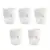 5pcs-White
