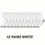 12 Pairs White