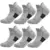 6 pairs gray
