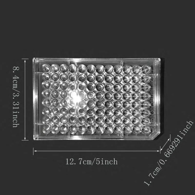 6/24/48/96 Hole Well Cell Culture Plates Flat Bottom Sterile Bacterial Culture Treated Plate Laboratory Supplies