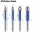 4PCS 6.35mm Shank