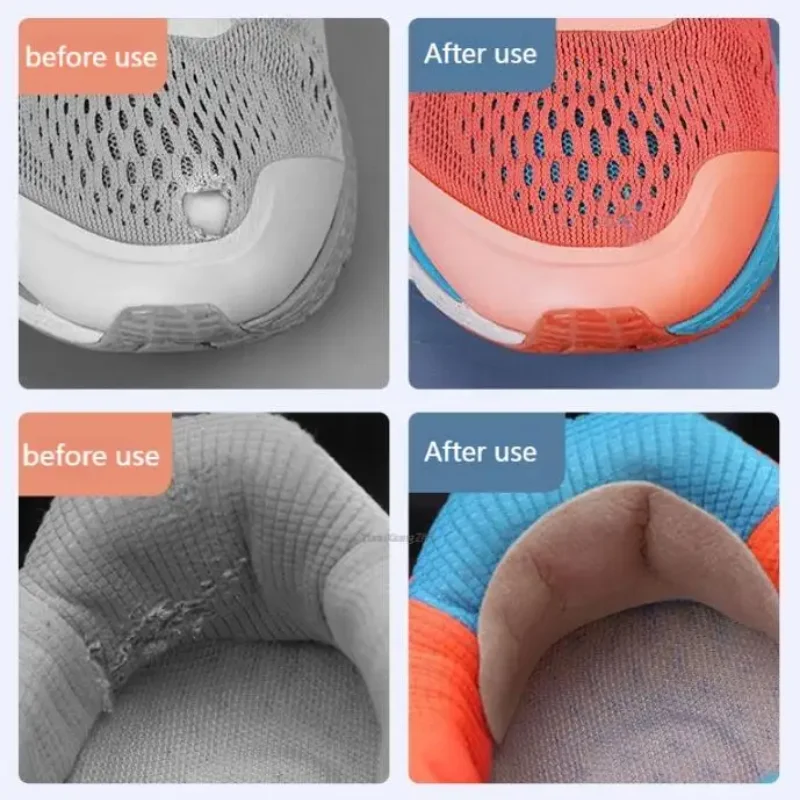 6pcs/set Heel Wear Repair Shoe Patch Stickers Unisex Anti-Wear Heel Foot Care Tools Foot Care Pad Inserts Sneakers Protector