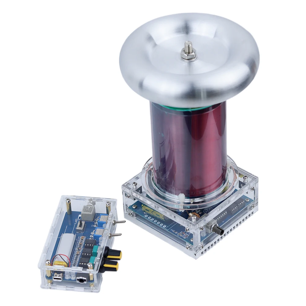 AC110-240V SSTC Music Tesla Coil DIY Finished High Frequency Generator 250W