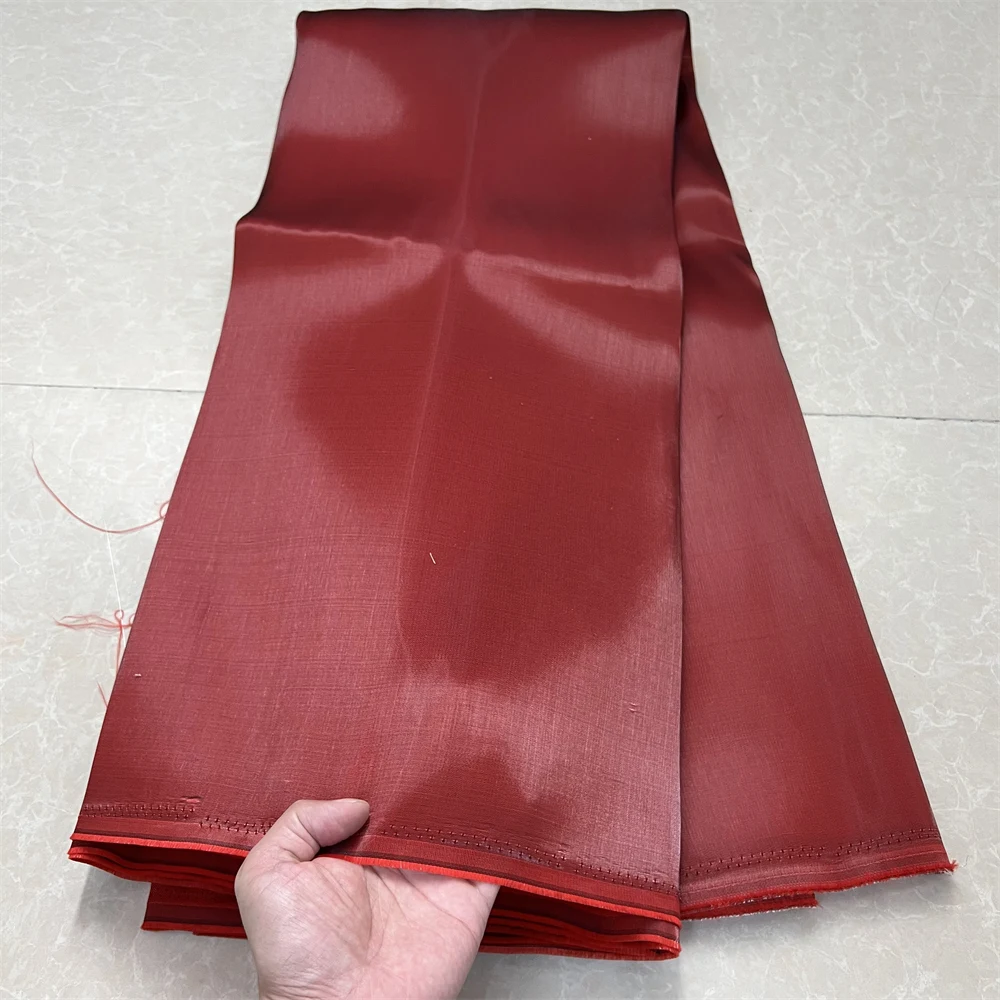 African Nigerian High-Quality Organza Embroidery Tulle Lace Fabric Guipure for Party Gown Jacquard Wedding Dress 5Yard YXZ174