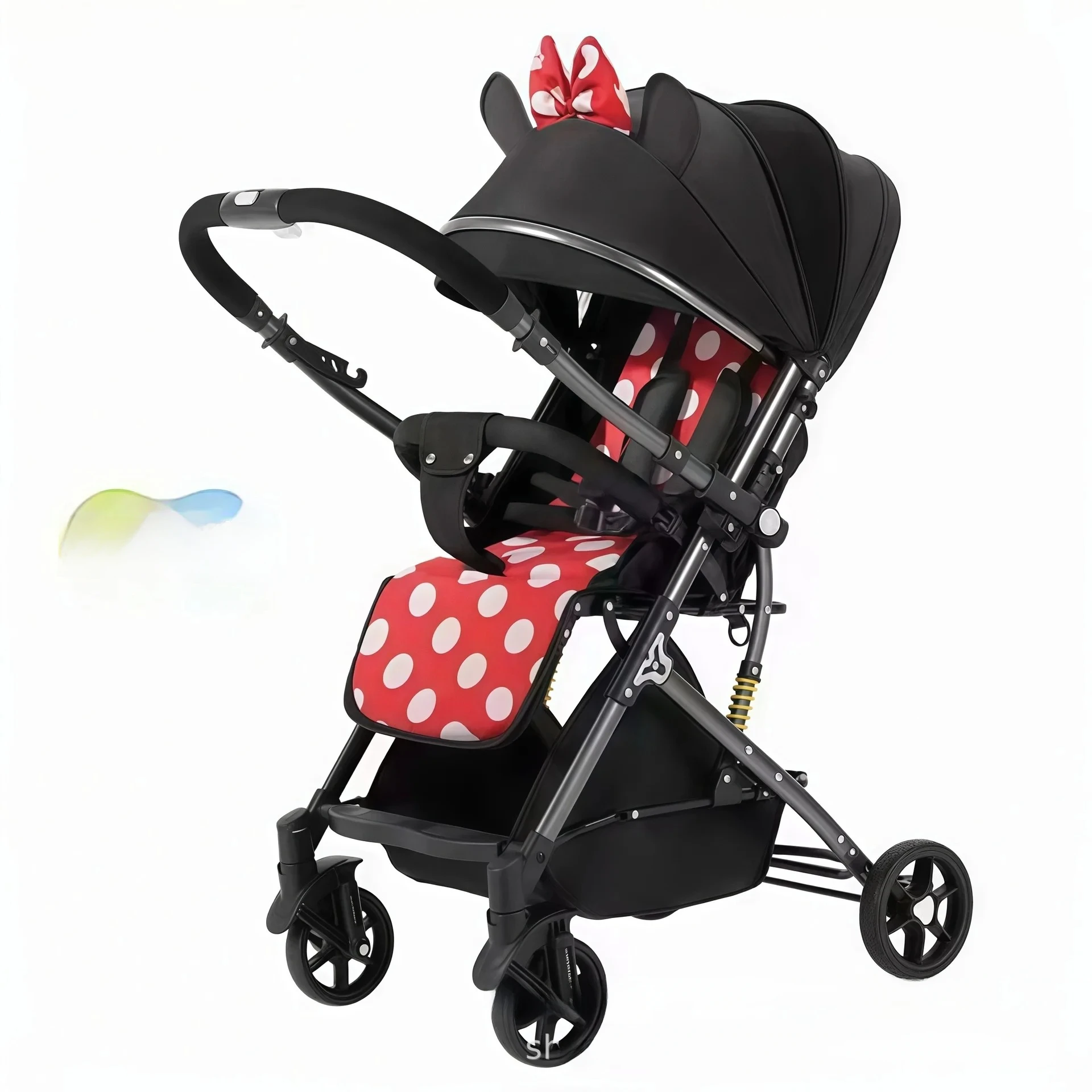 Babyfond portable folding Baby Stroller Pocket Cart Lightweight Stroller Easy to carry, Sit, Lie, Sit, newborn Stroller