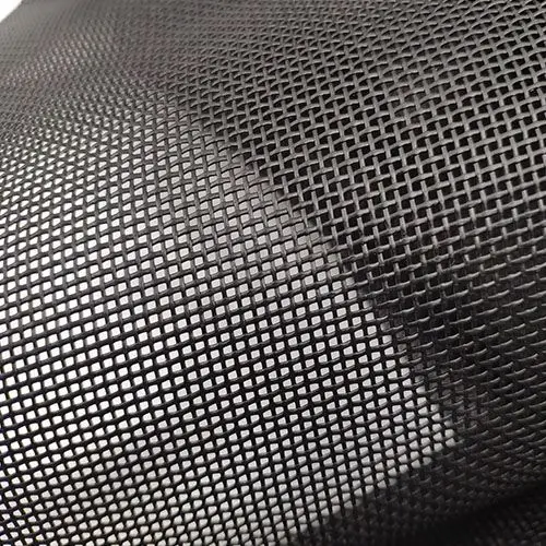 Breathable Black Mesh Fabric By The Meter for Decoration Cushion Curtains Sewing Plain Outdoor Beach Chairs Cloth Thick Wearable