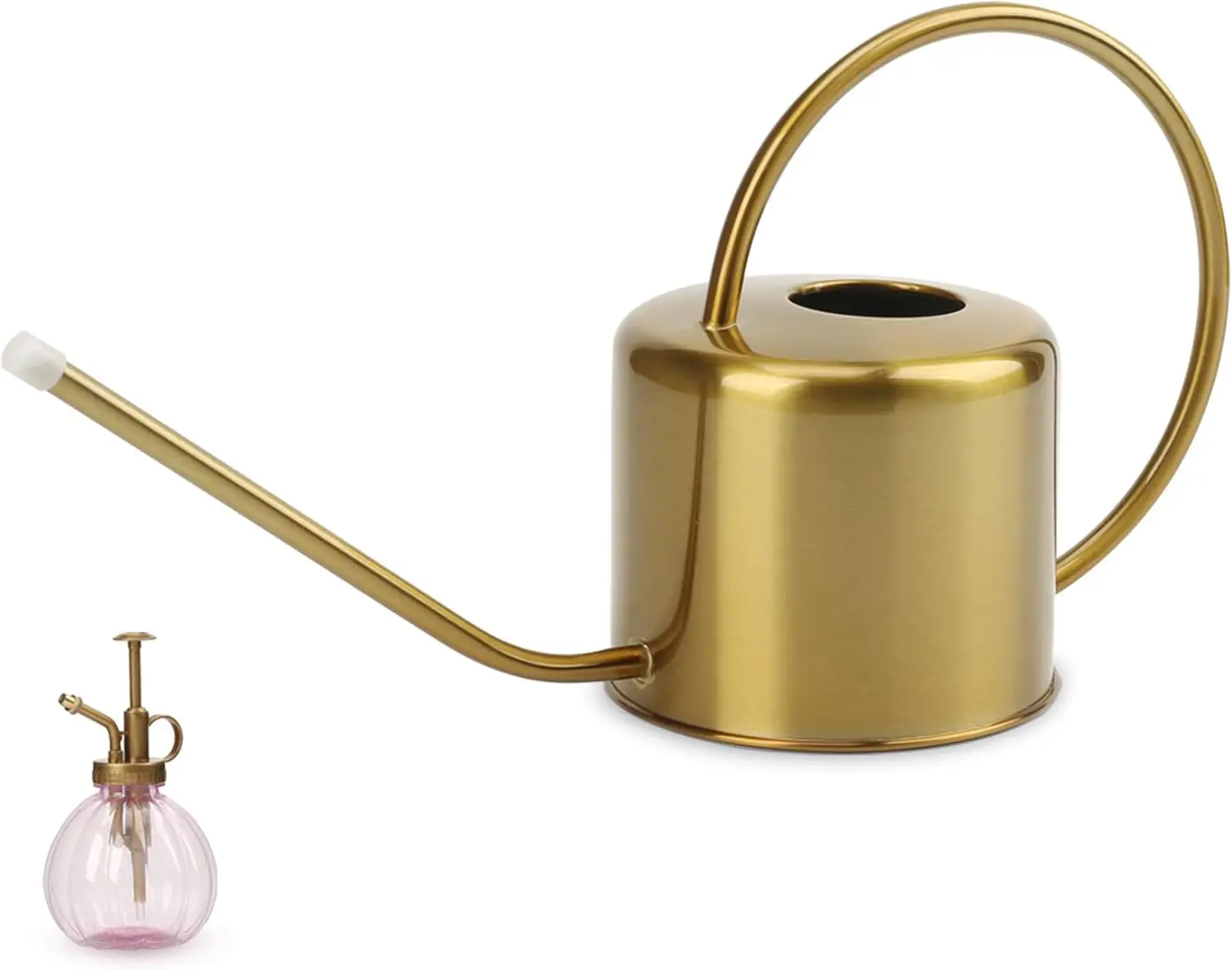 Can Indoor Outdoor Stainless Steel Watering Cans for House Plants Long Spout Water Can for Succulent Bonsai Gar