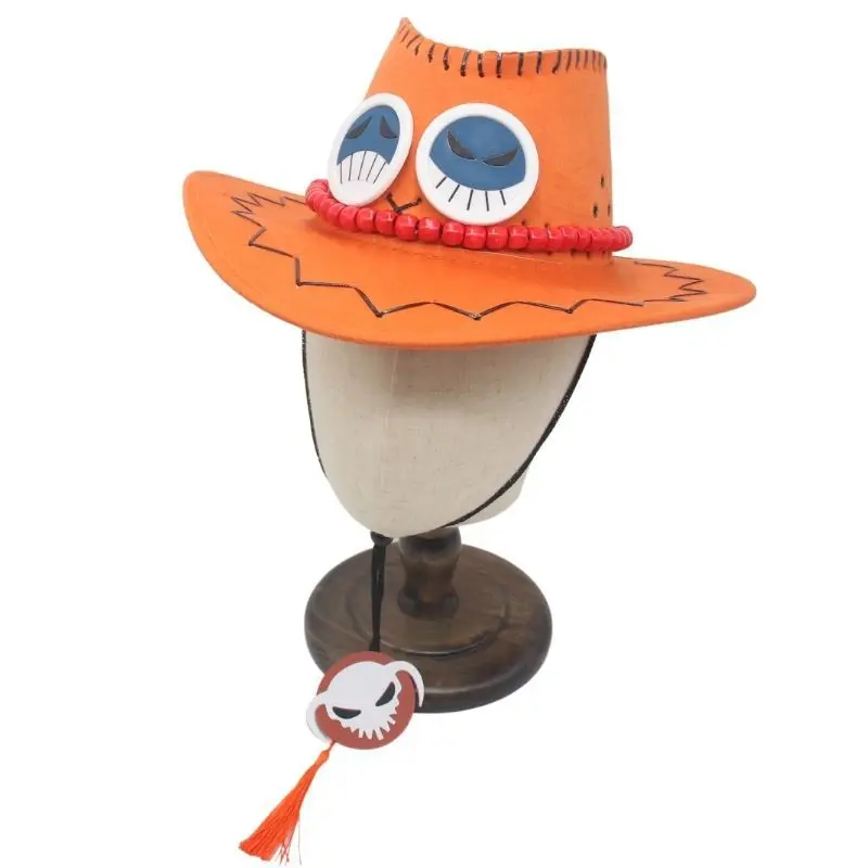 Cartoon Anime Luffy One Piece D Ace Cosplay Hats Cowboy Cap For Men Women Casual Topee Pirates Hat Adult Bucket Hat Gifts ﻿