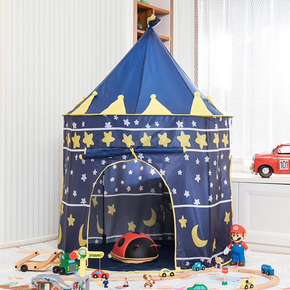 Children Kids Pop Up Castle Play Tent