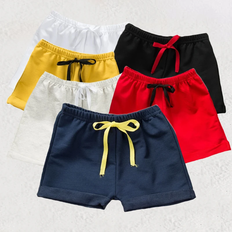 Children's Boy Girl Board Shorts Casual Summer Thin Baby Shorts For Girls Cotton Toddler Pant Sports Kids Beach Boys Swim Shorts