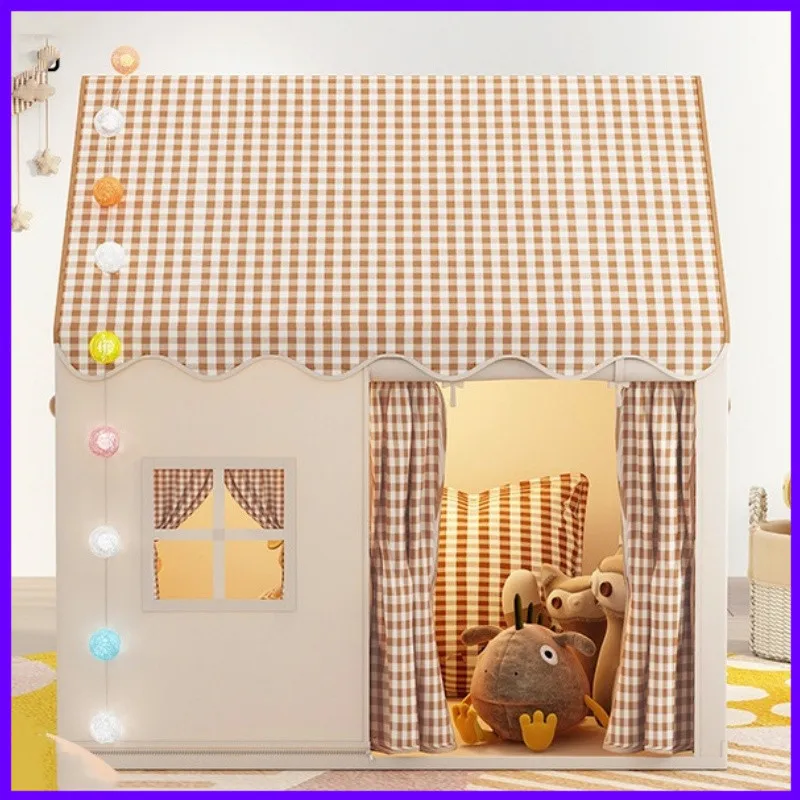 Children's Tent Folding Kids Play Tent Castle For Boy Girl Baby Room Decor Indoor Interaction Games Kid Gifts Toy Tents