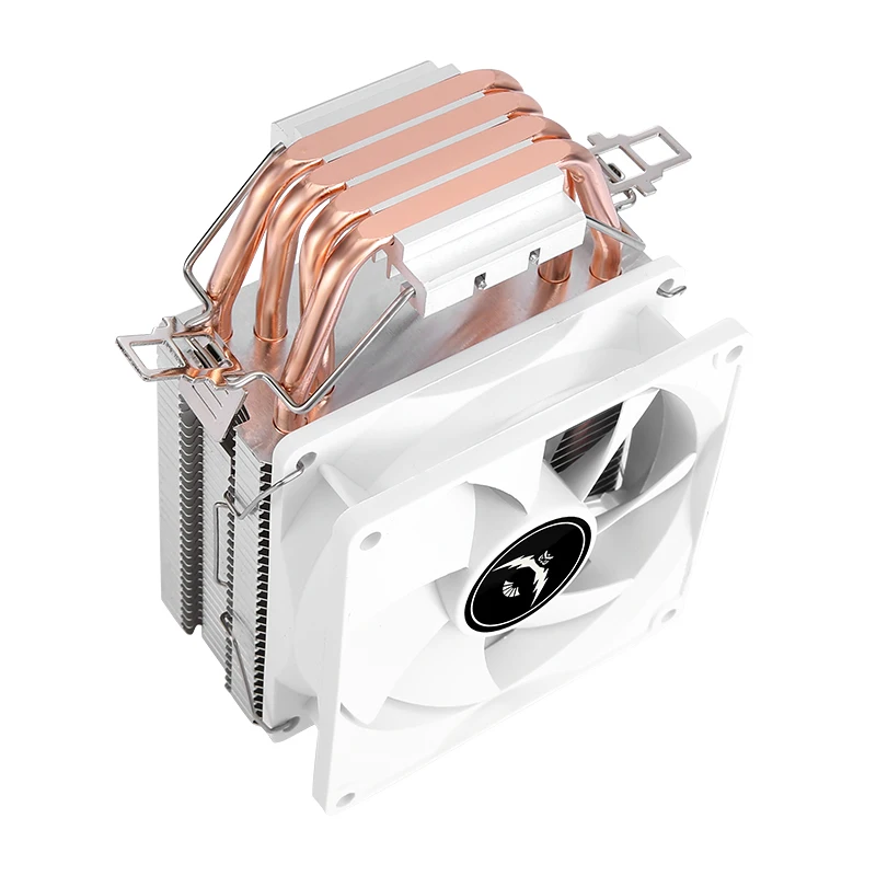 Compatible x79 x99 AM3 AM4 i3 i5 Processor 4 Heat Pipe Cpu Cooler Fan 90mm 4 pin PWM Air-Cooled Install LGA2011 115x 1200 1700