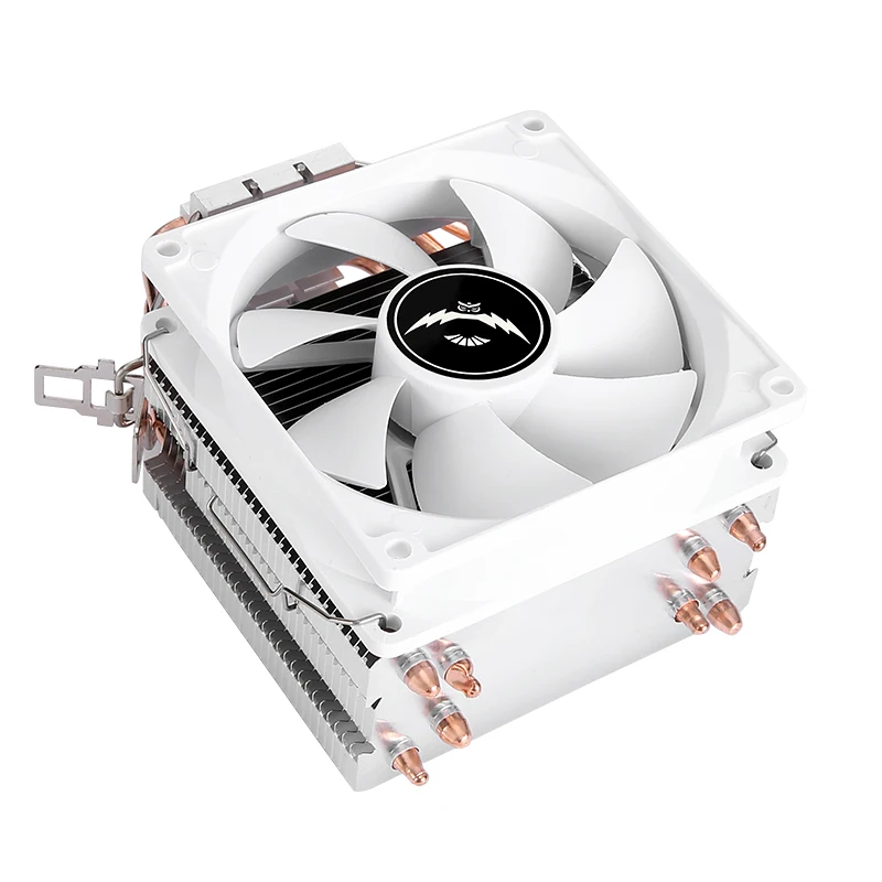 Compatible x79 x99 AM3 AM4 i3 i5 Processor 4 Heat Pipe Cpu Cooler Fan 90mm 4 pin PWM Air-Cooled Install LGA2011 115x 1200 1700