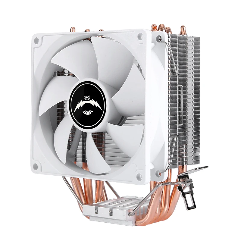 Compatible x79 x99 AM3 AM4 i3 i5 Processor 4 Heat Pipe Cpu Cooler Fan 90mm 4 pin PWM Air-Cooled Install LGA2011 115x 1200 1700