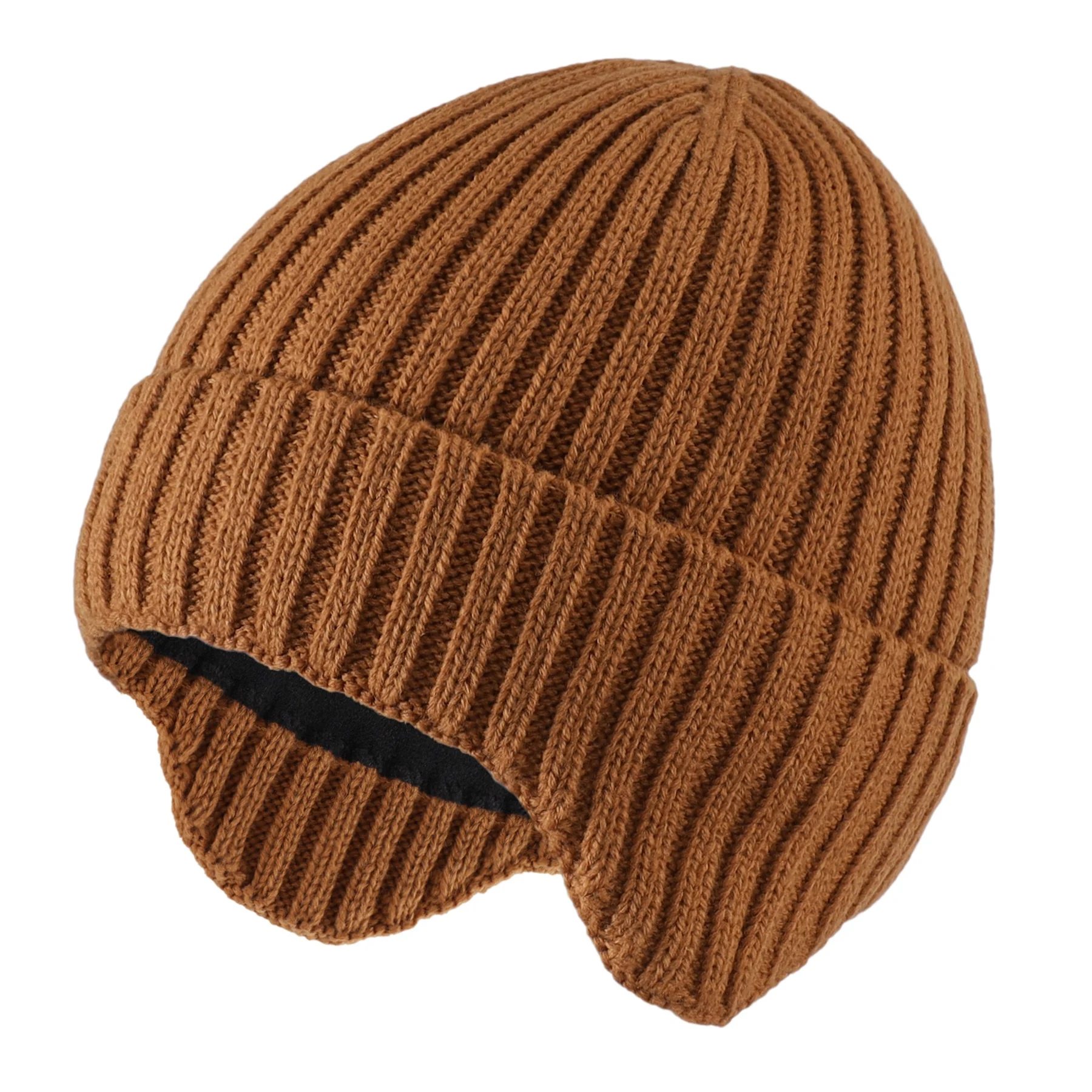 Connectyle Baby Winter Hats for Boys Girls Kids Toddler Beanie with Earflaps Fleece Lined Thick Knitted Beanie for Cold Weather